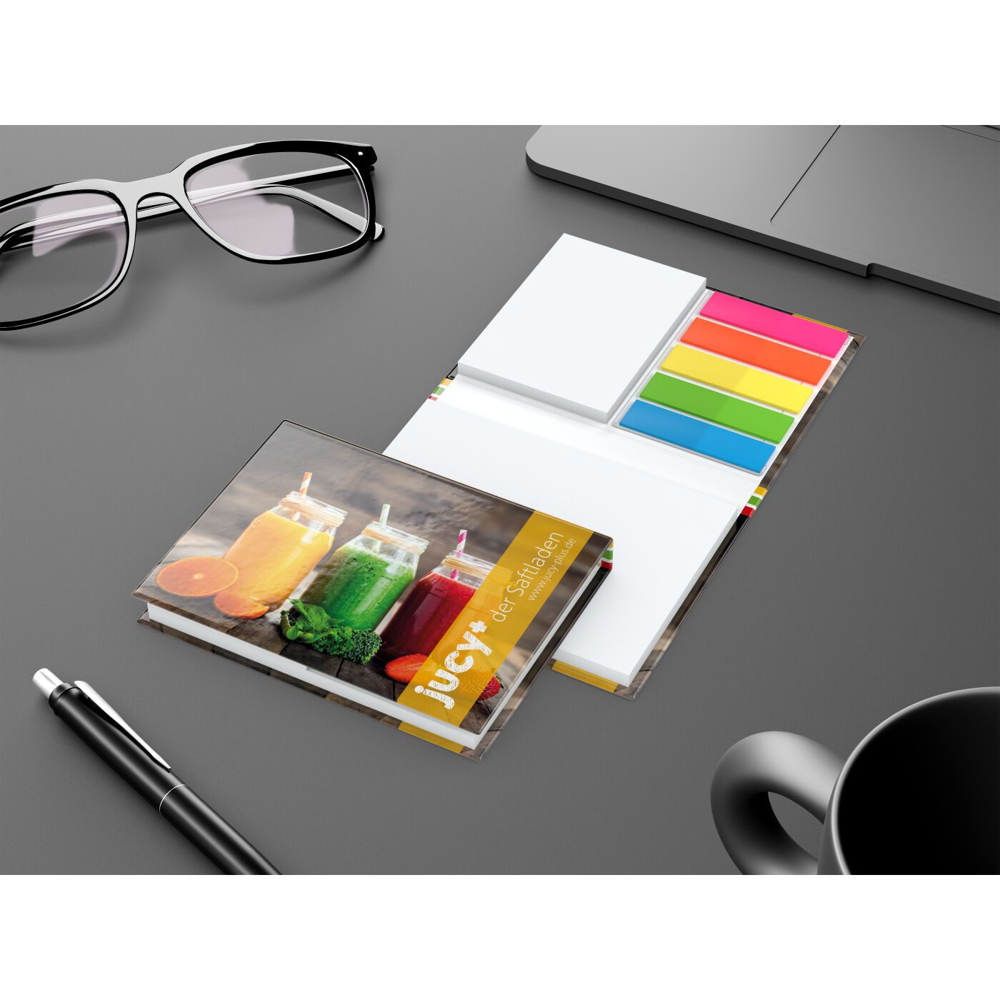 Haftnotiz-Set Brüssel, White, glänzend-166