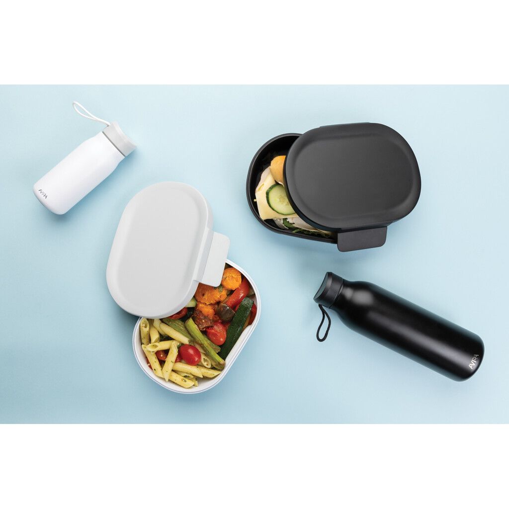 Avira Atlas Lunchbox aus RCS recyceltem PP 700ml - schwarz-910
