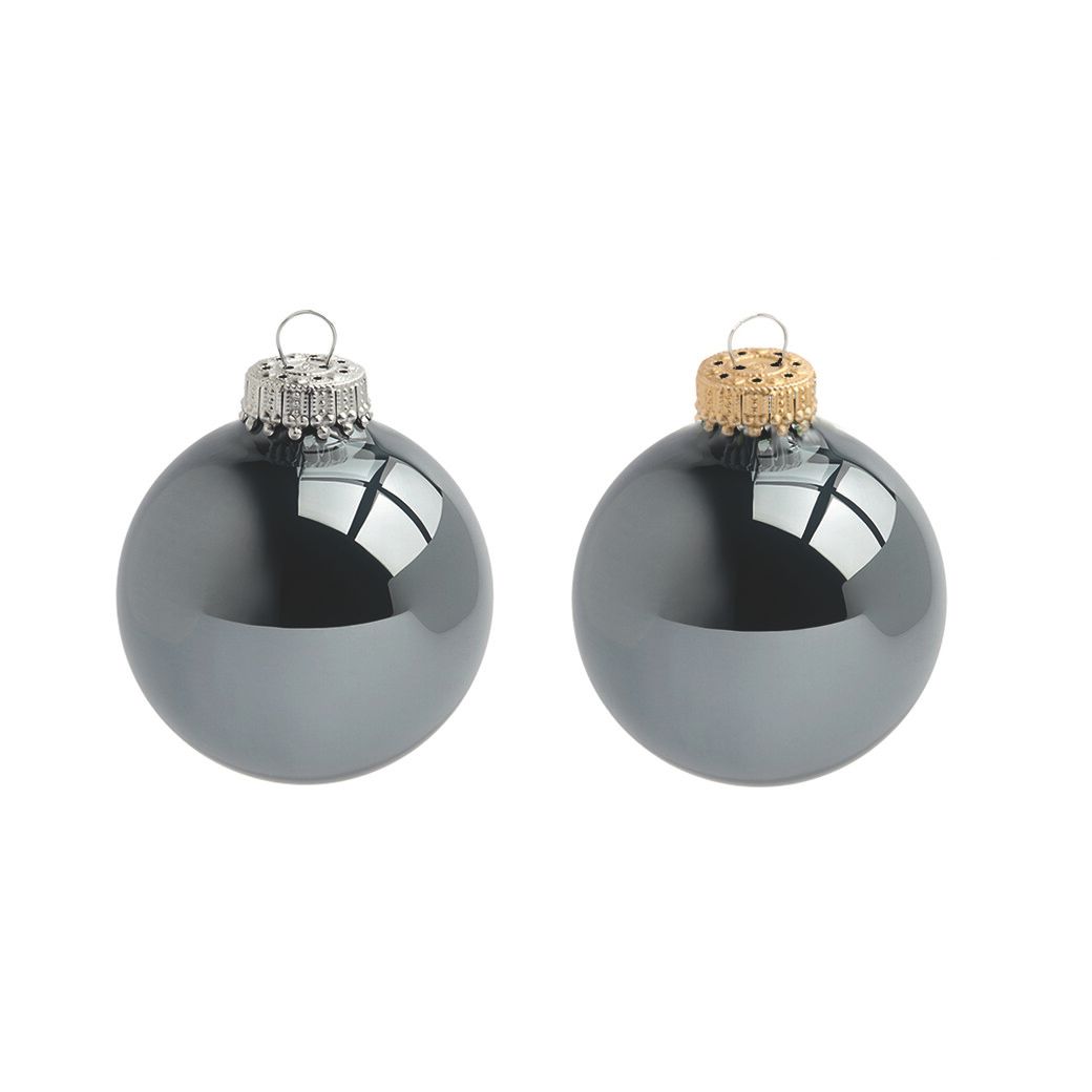 Glaskugel 7 cm (Ø 66 mm) - stone in Einzelkarton (65 x 65 x 65 mm)-468