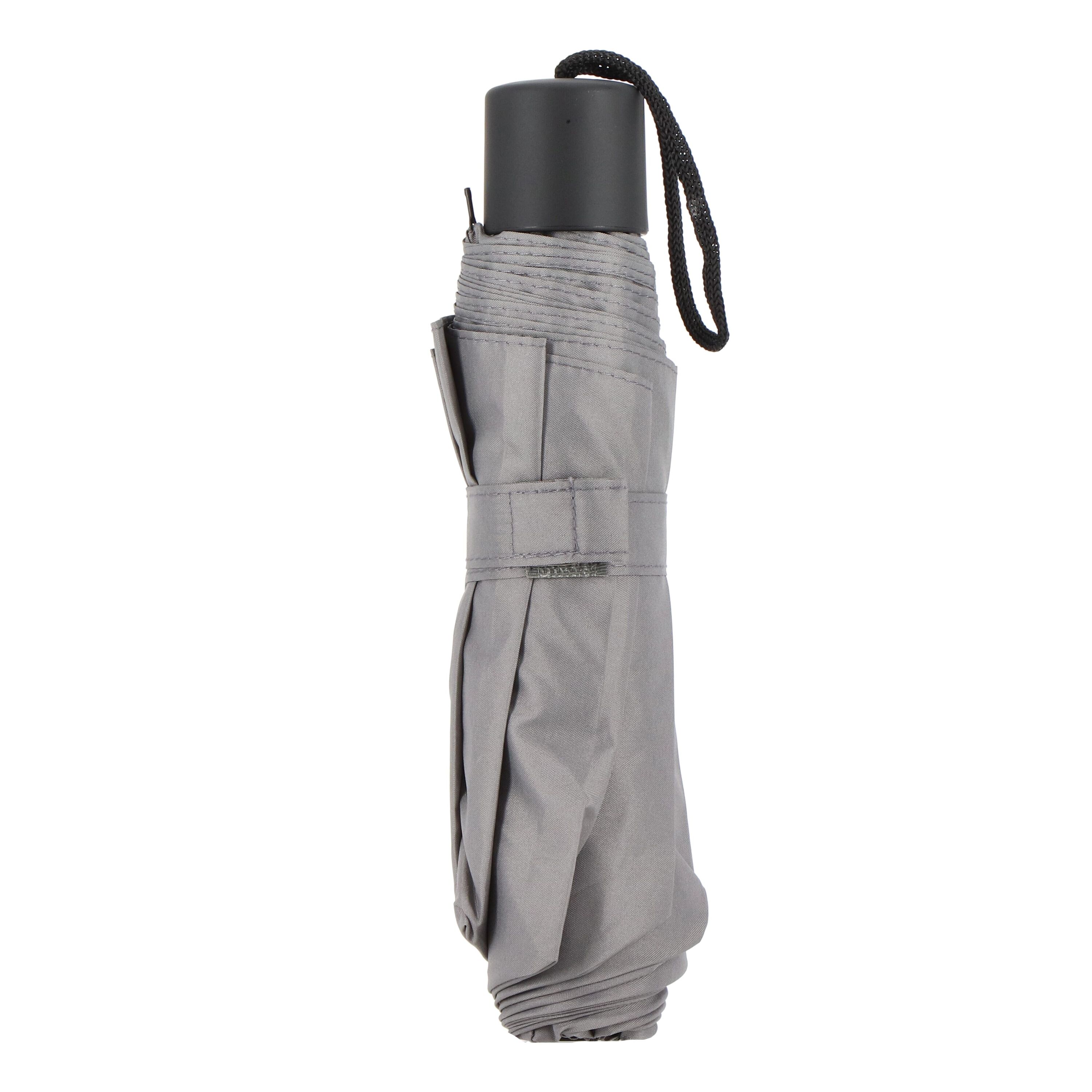 Congo 190T Pongee 21 Faltbarer Regenschirm - grau-91
