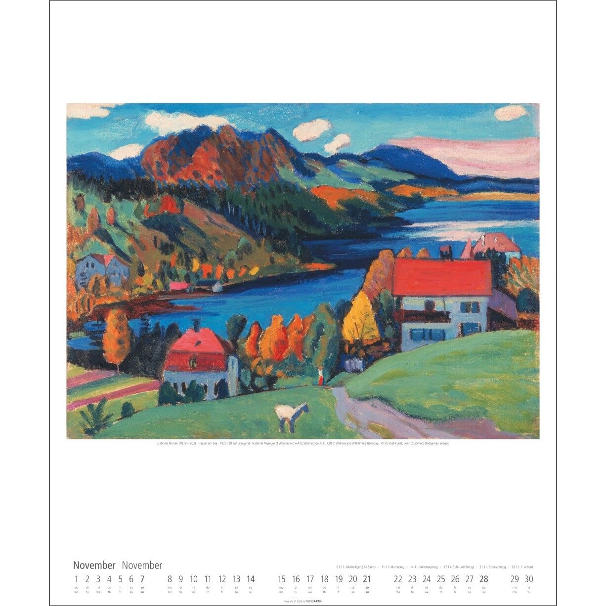 Gabriele Münter - Kunst & Kultur Kalender-311