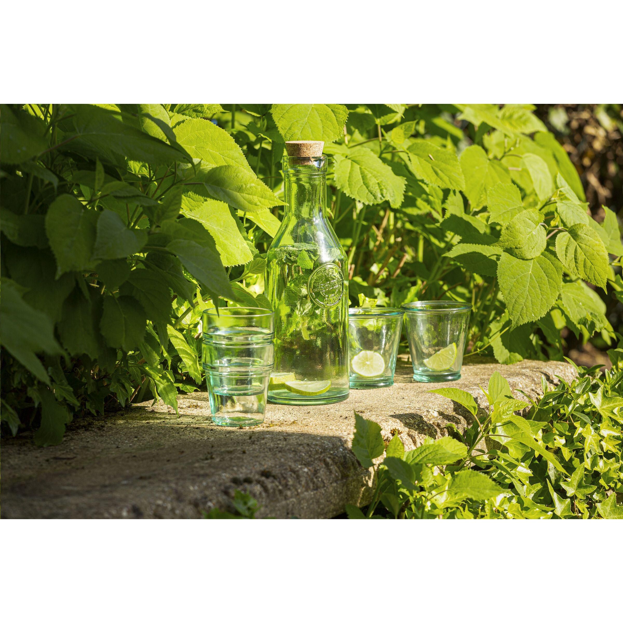 Sevilla Stapelbares Recyceltes Wasserglas 270 ml - transparent-964