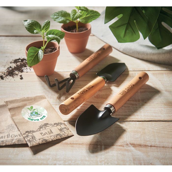 3teiliges Gartenset GRASS - schwarz-461