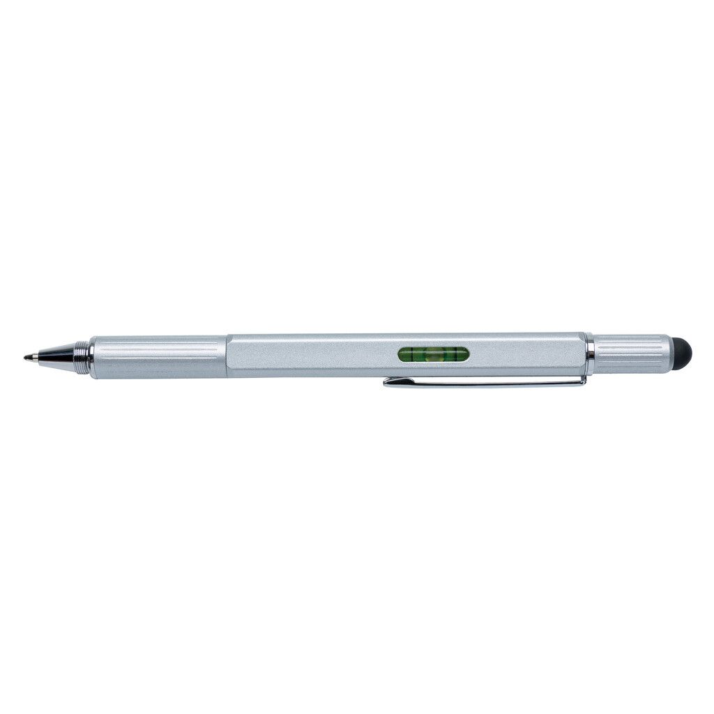 5-in-1 Aluminium Tool-Stift - grau-315