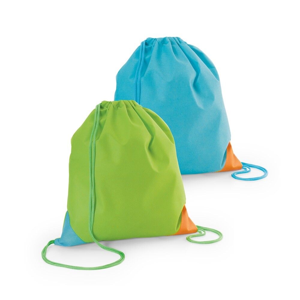 BISSAYA Kordelbeutel aus Vliesstoff (80 g/m²) - hellgrün-907