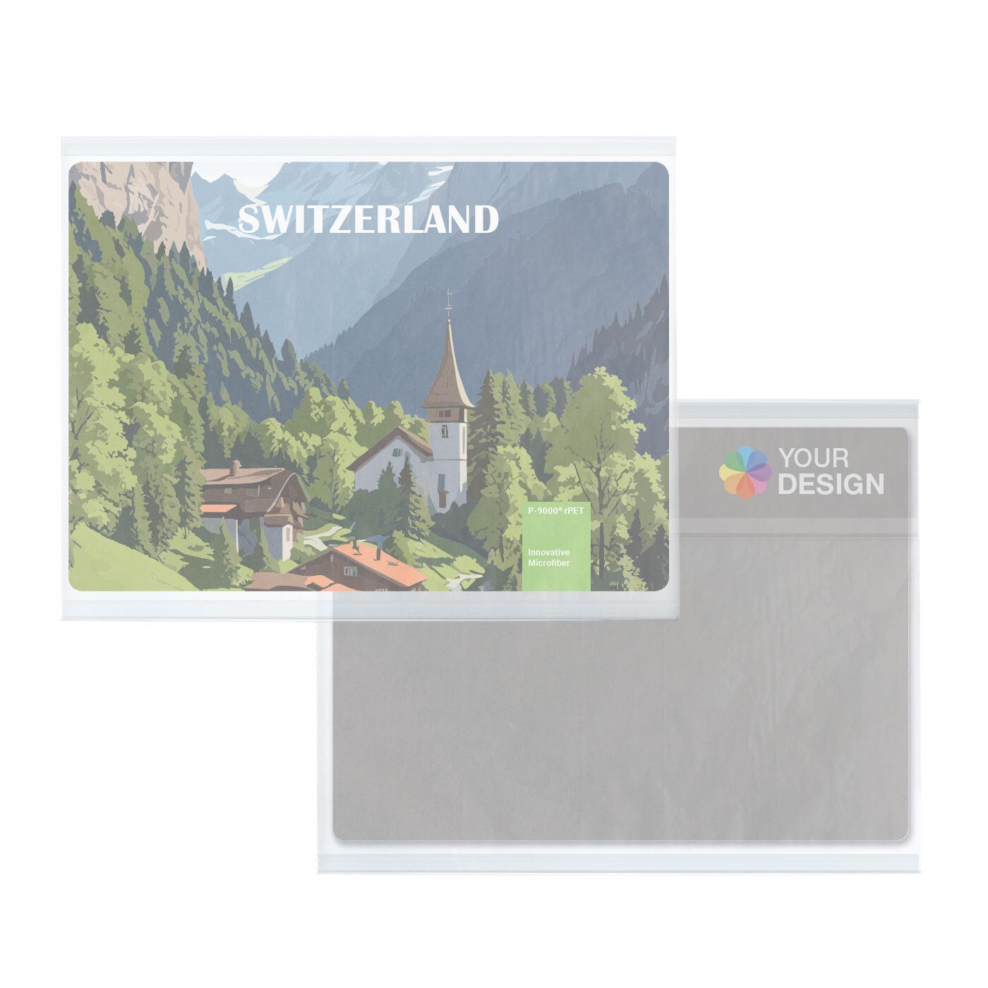 rPET GripCleaner® 4in1 Mousepad 21x15 cm-823
