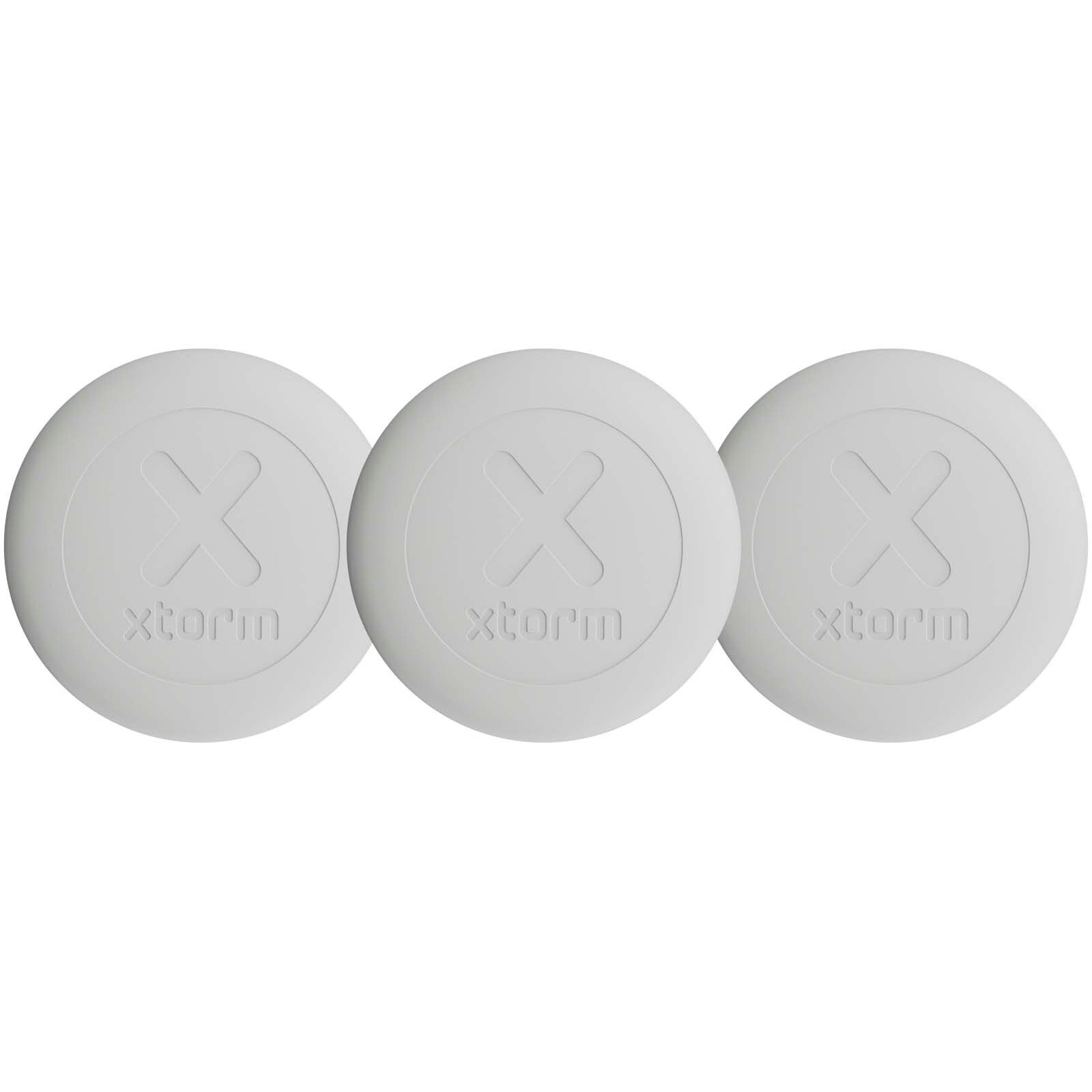 Xtorm XTAG2GA wasserfeste Reise-Smart-Tags, 3er Set - aschweiß-melange-783