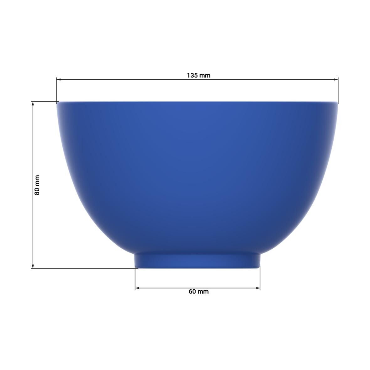 Müslischale 1 Colour matt 500 ml - standard-blau PP-305