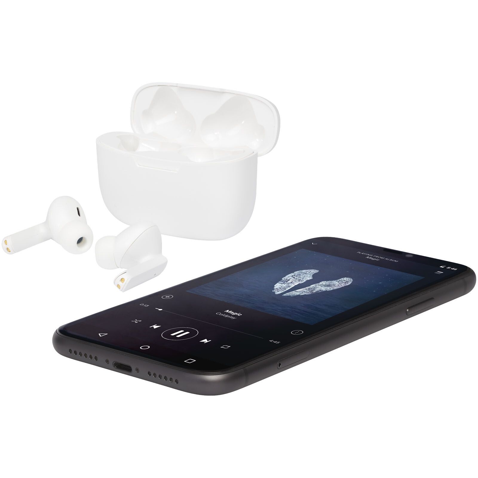Essos 2.0 True Wireless Auto-Pair-Ohrhörer mit Etui - weiss-205