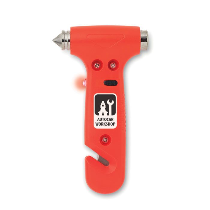3 in 1 Notfall-Hammer RESQ - orange-844