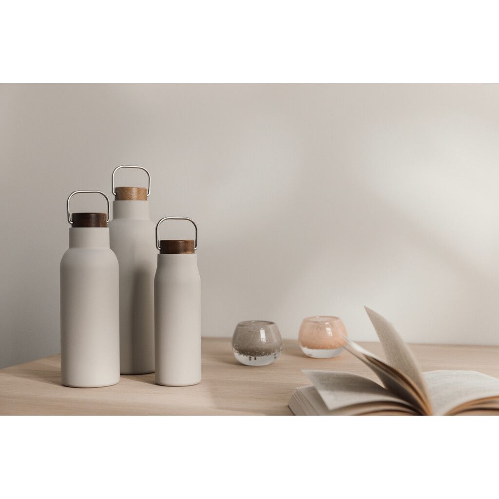 VINGA Ciro RCS recycelte Vakuumflasche 580ml - grau-735