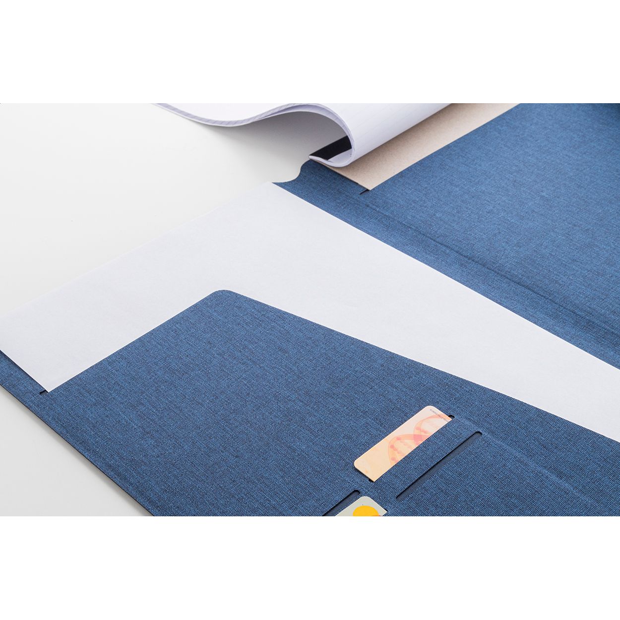 Wapudo A4 Dokumentenmappe RPET - blau-561