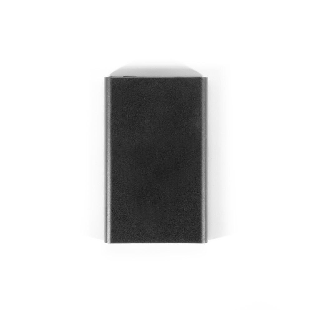 WRIGHT 10 Magnetische Powerbank mit Schnellladefunktion aus recyceltem Aluminium und recyceltem ABS, 10'000 mAh - schwarz-579