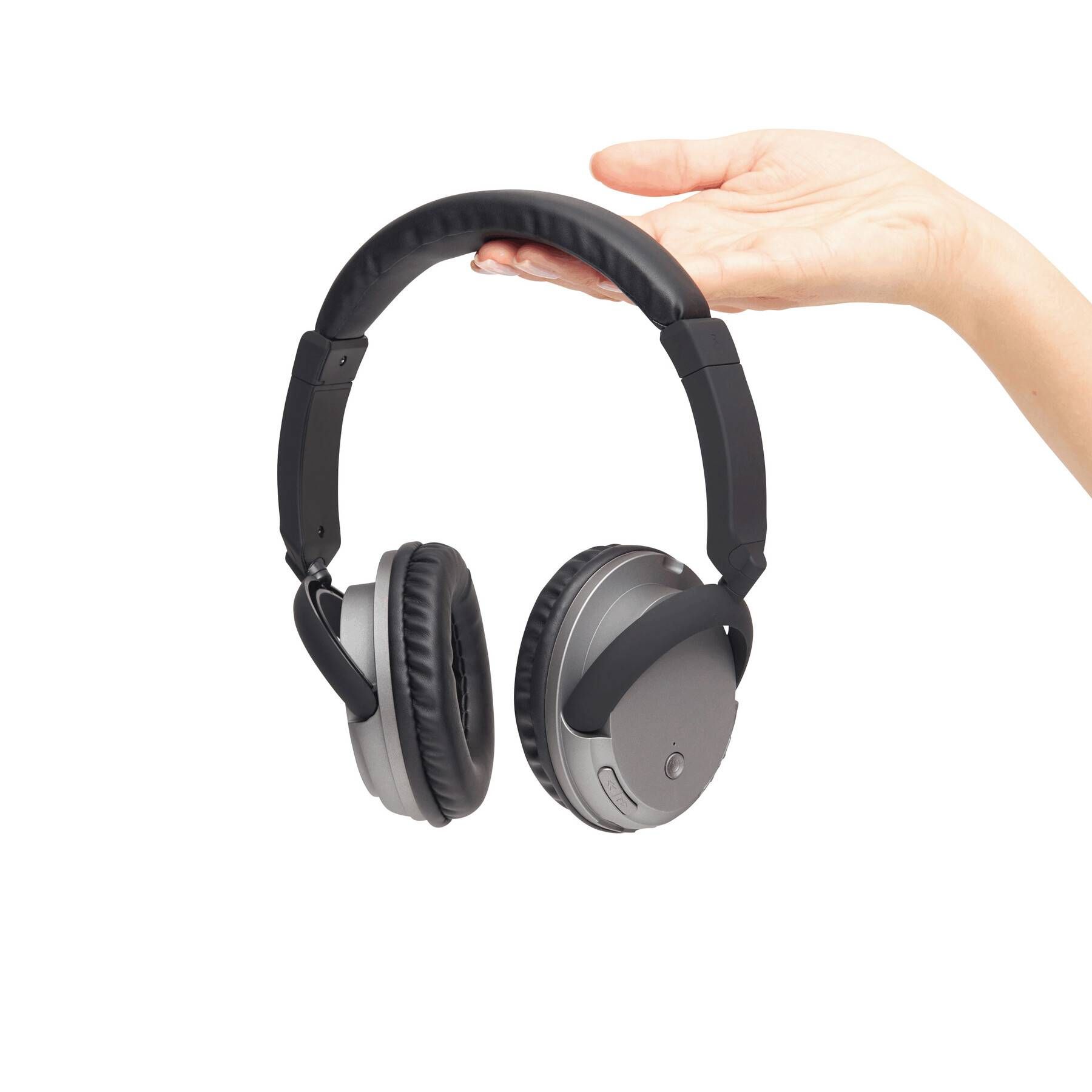 Wireless-Kopfhörer COMFY - schwarz - silber-649