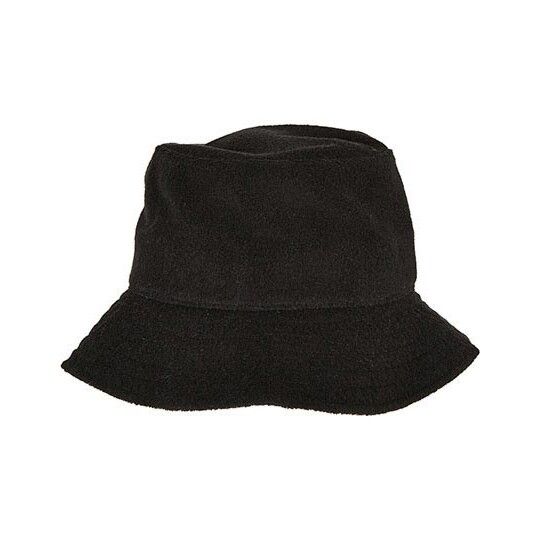 Frottee Bucket Hat - black-940