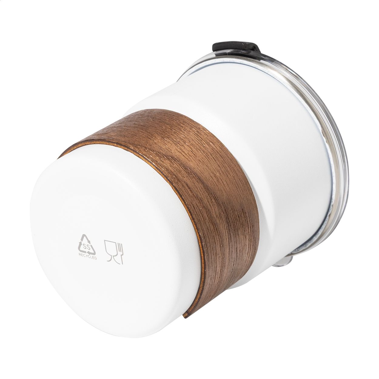 Waffee Reisebecher RSS, 260 ml - weiß-915