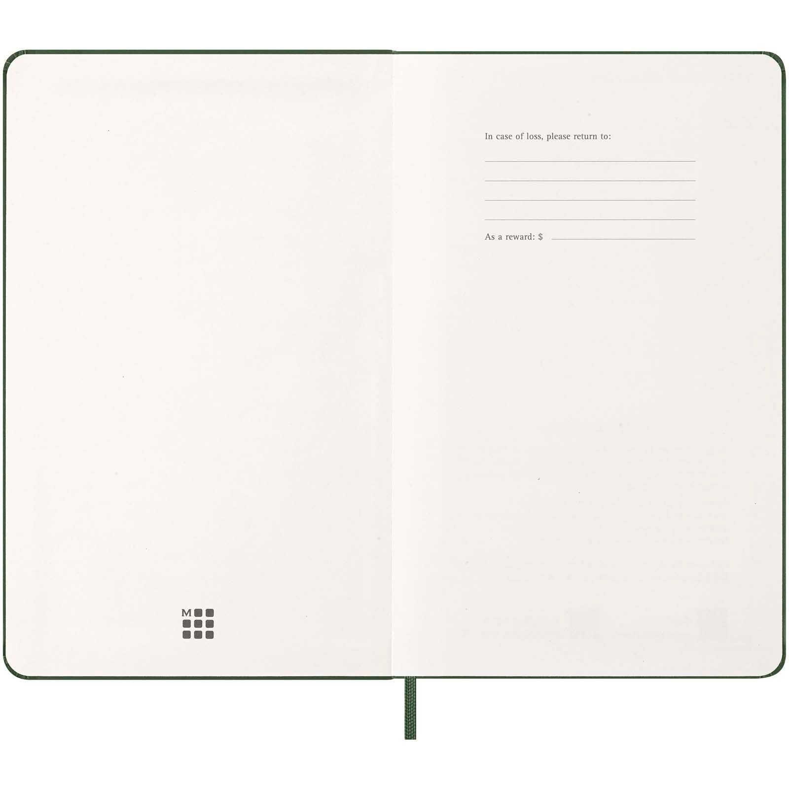 Moleskine Hardcover 12 Monate Tageskalender - myrtengrün-422