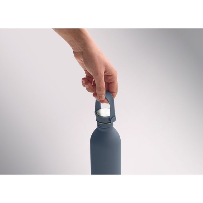 Einwandige Trinkflasche 500 ml SVALUR - marineblau-449