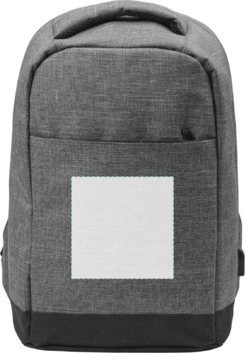 Veredelungsposition Tasche auf der Vorderseite