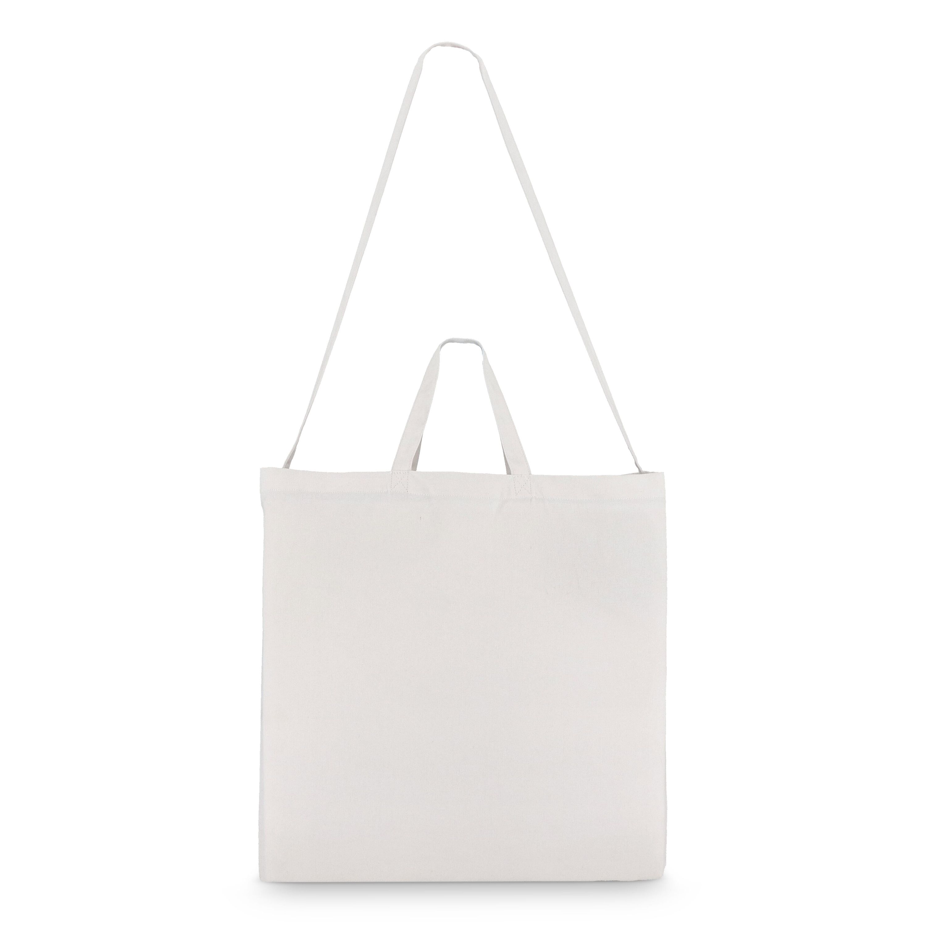 Tragetasche aus Baumwolle OEKO-TEX® 40 x 13 x 44cm 220g/m² - weiss-518
