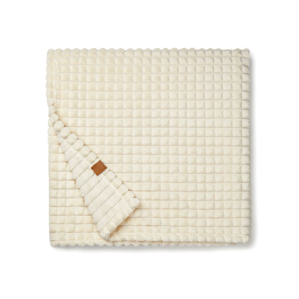 VINGA Branson Decke aus GRS recyceltem PET - beige-220