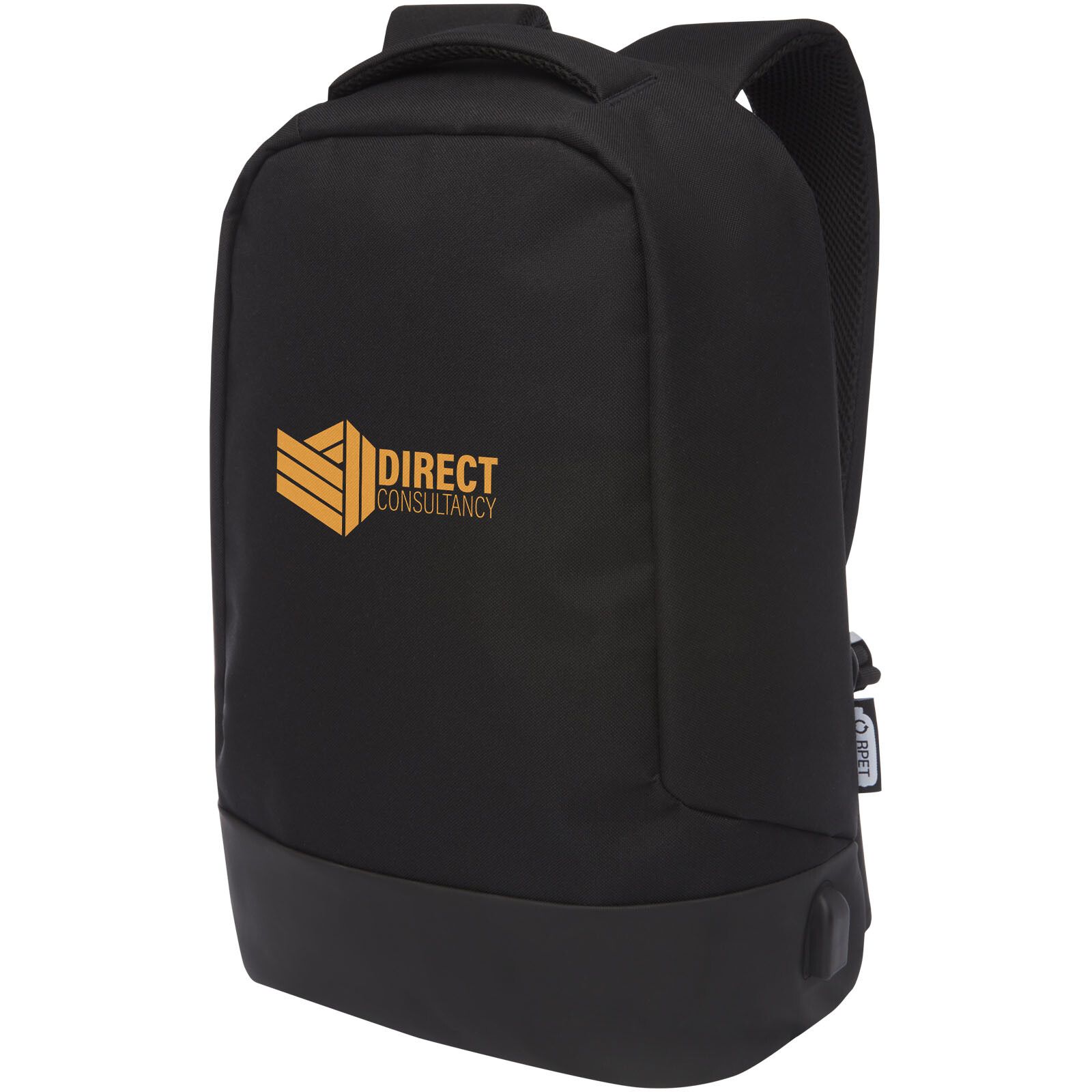 Cover Diebstahlsicherer GRS RPET Rucksack 18L - schwarz-866