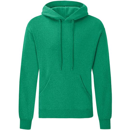 Classic Hooded Sweat - heather green-557