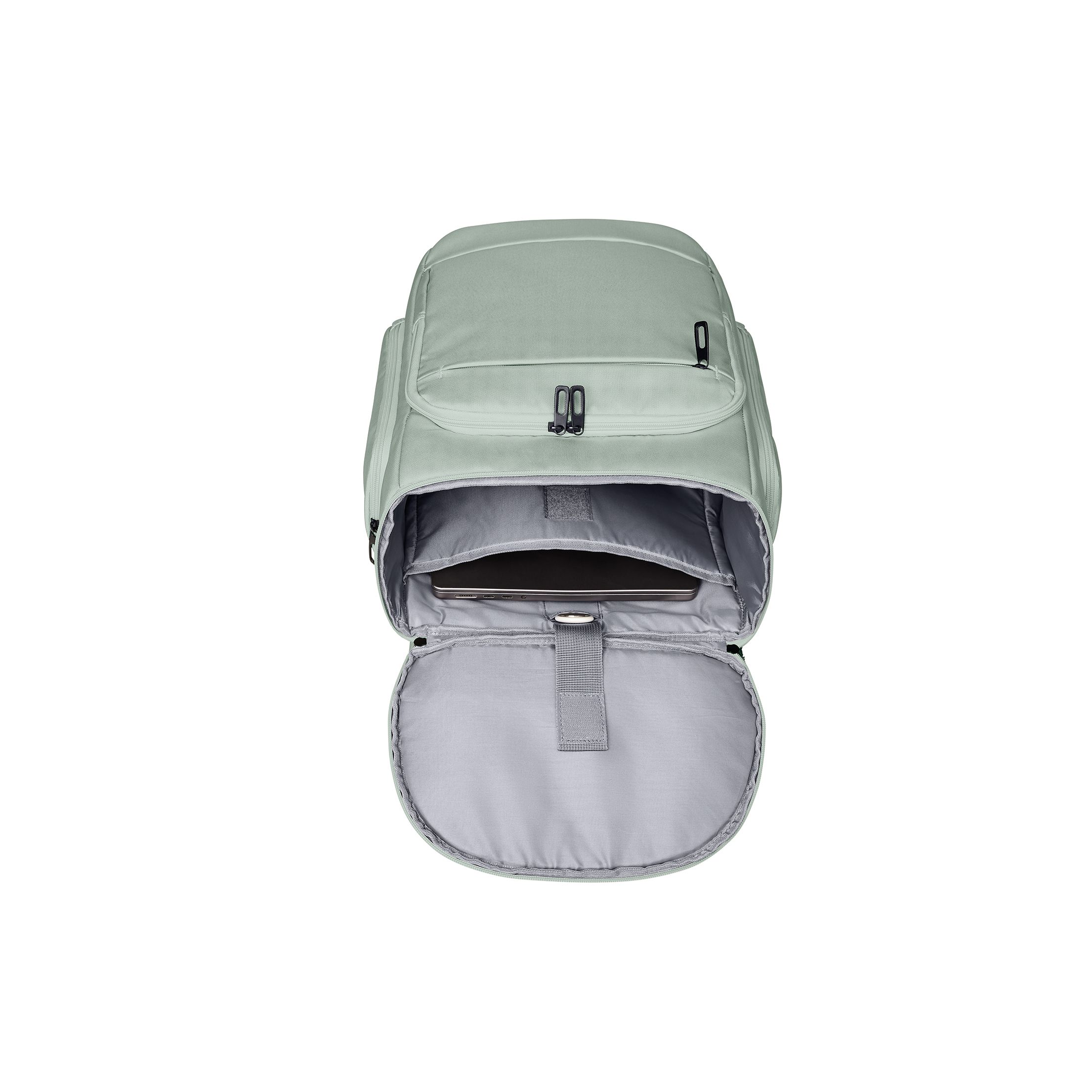 Notebook-Rucksack SOLID - grüngrau-269