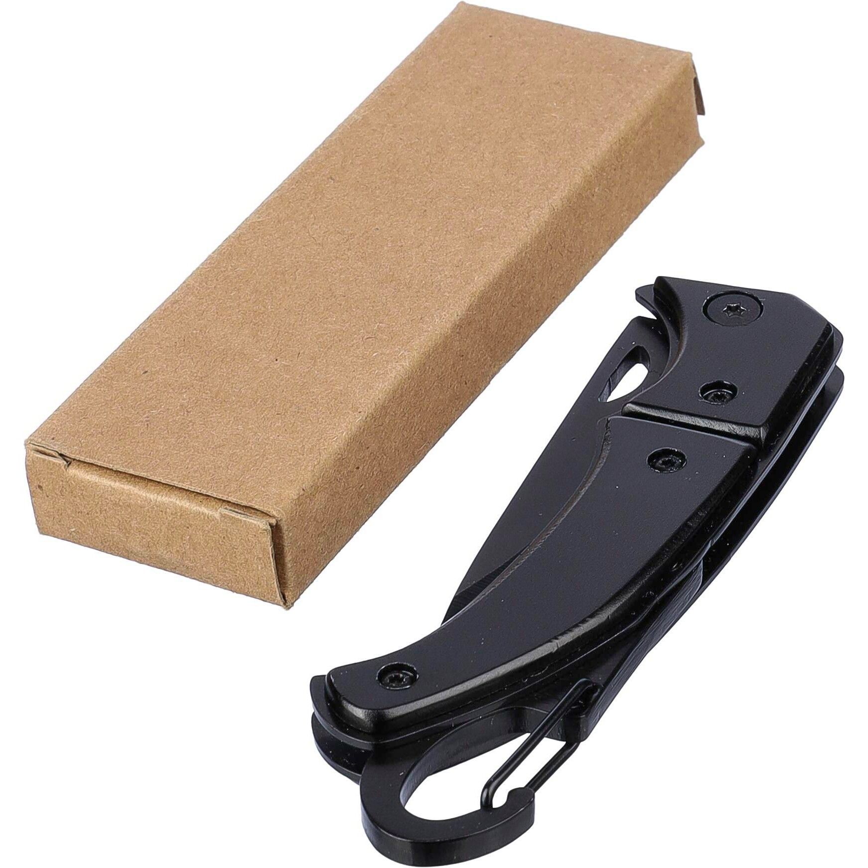 Taschenmesser aus Edelstahl Anne - schwarz-689