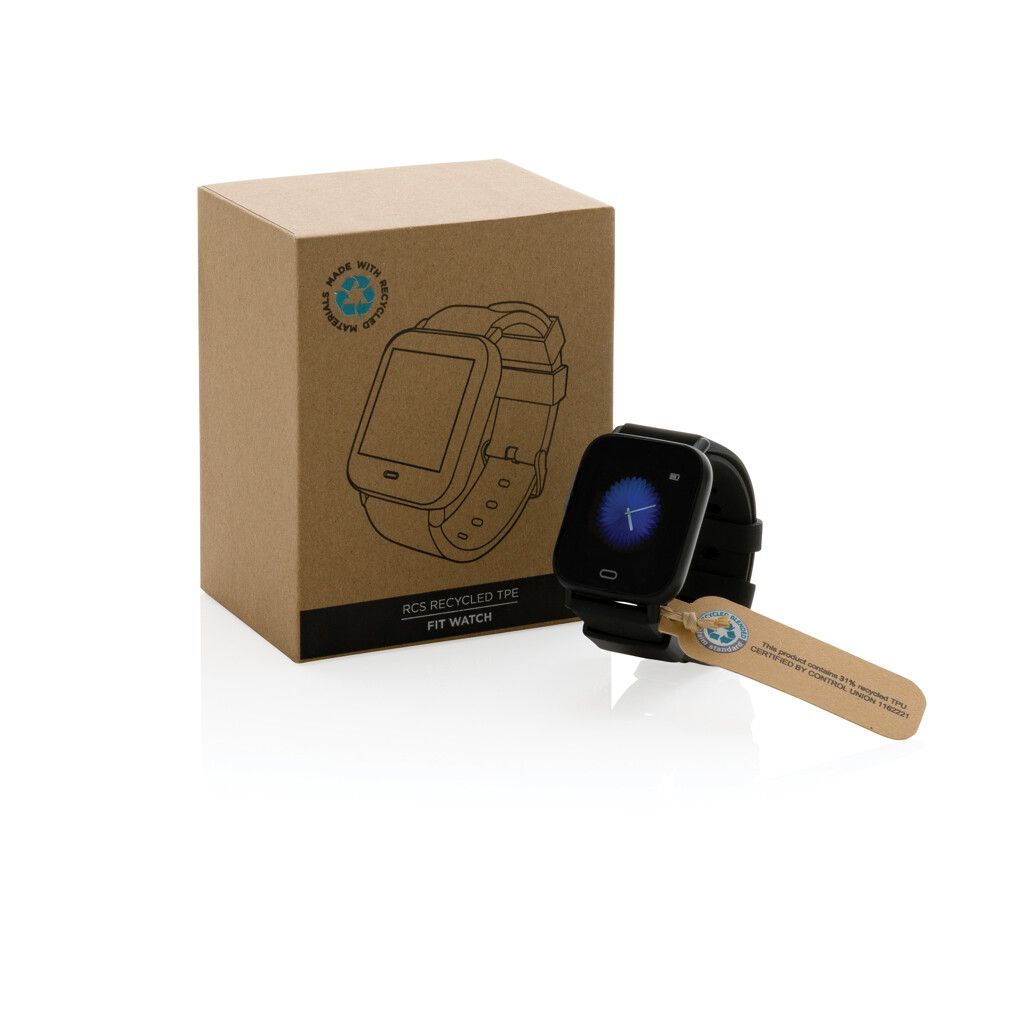 Fit Watch aus RCS recyceltem TPU - schwarz-570