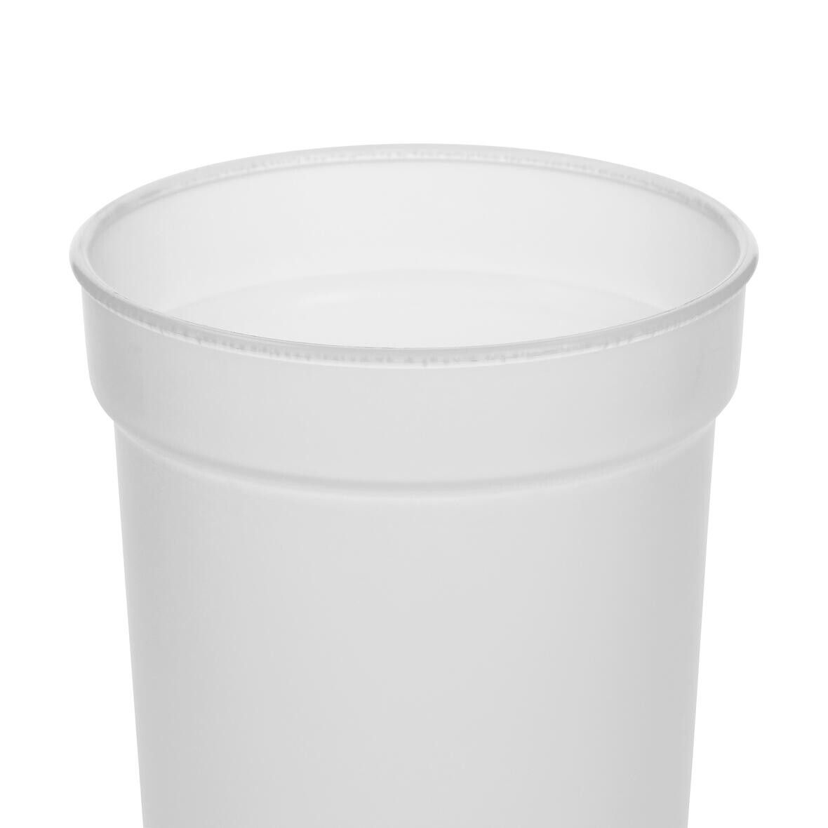 Trinkbecher Pfand 0,5 l - transparent-milchig-686
