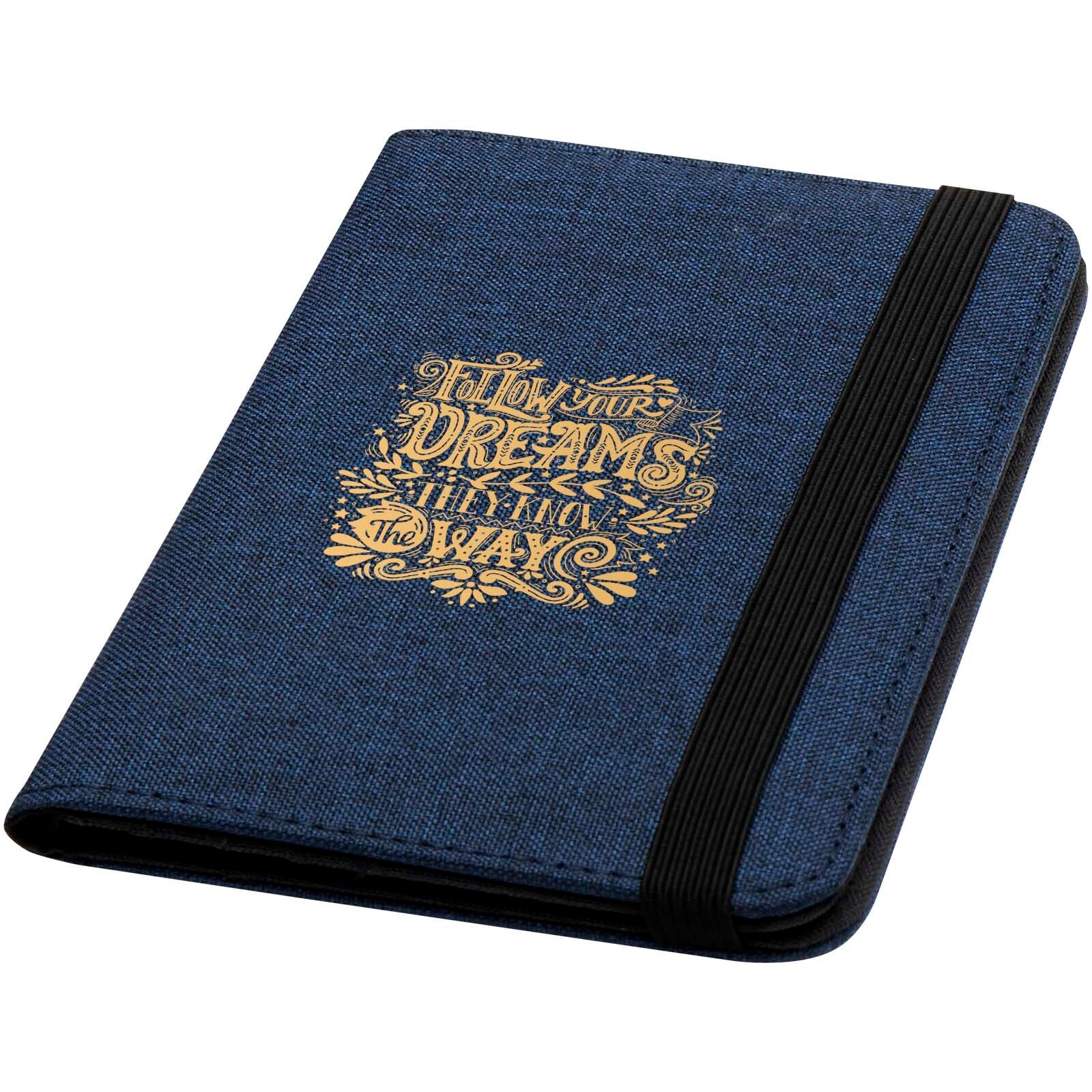 Ross GRS RPET RFID-Reisepasshalter - heather navy-523