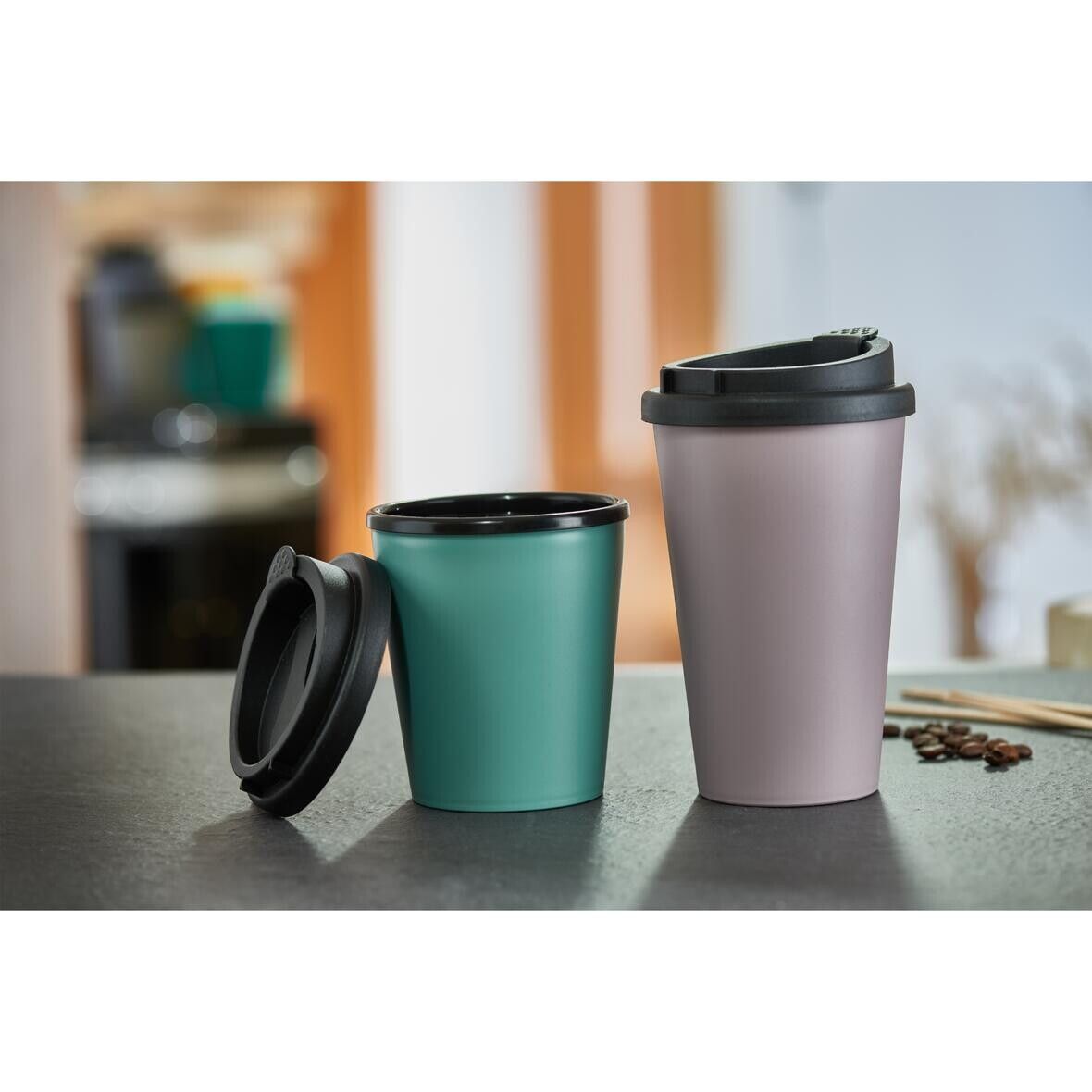Bio-Kaffeebecher PremiumPlus small 250 ml - kornblume-43