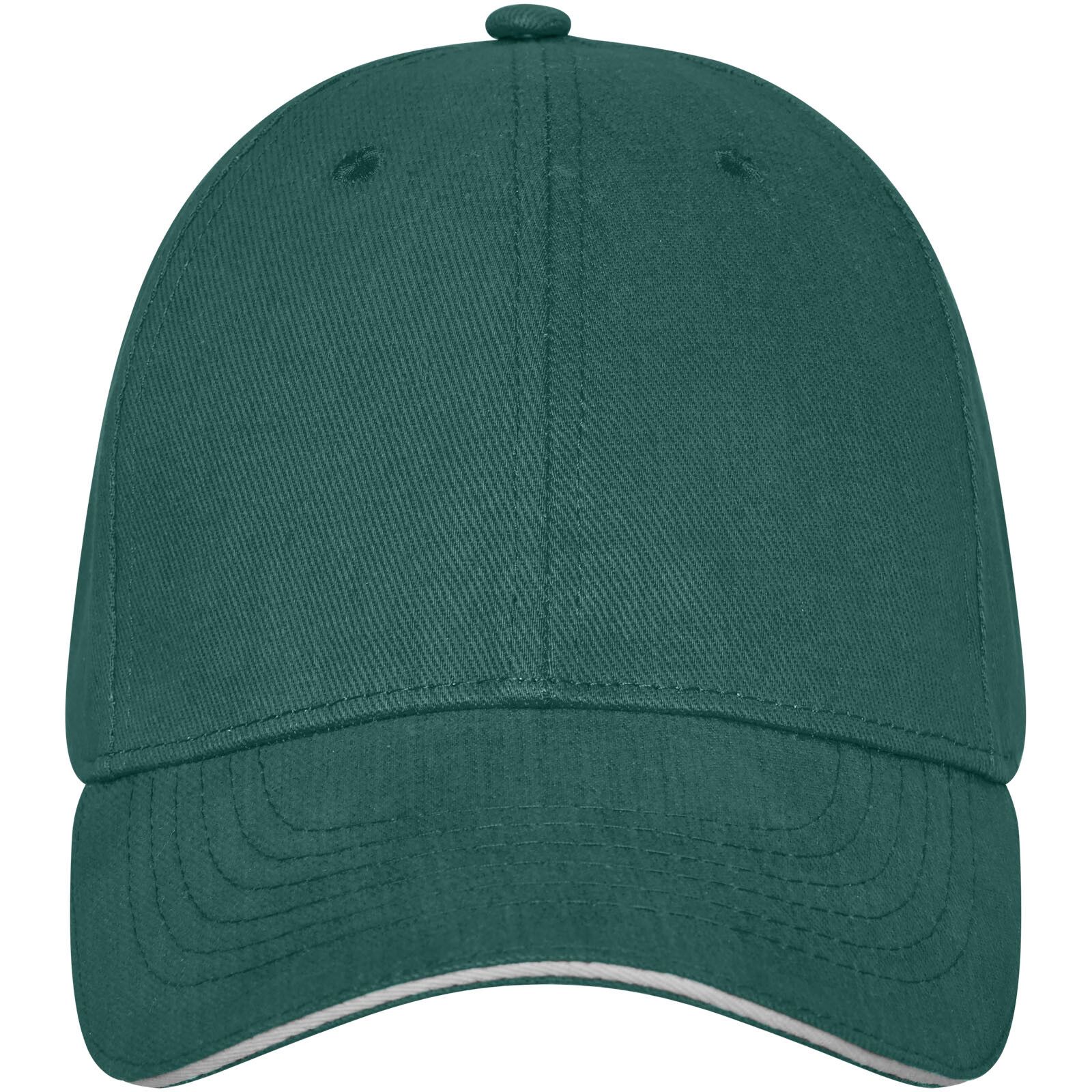 Darton Sandwich Cap mit 6 Segmenten - waldgrün - 0-518
