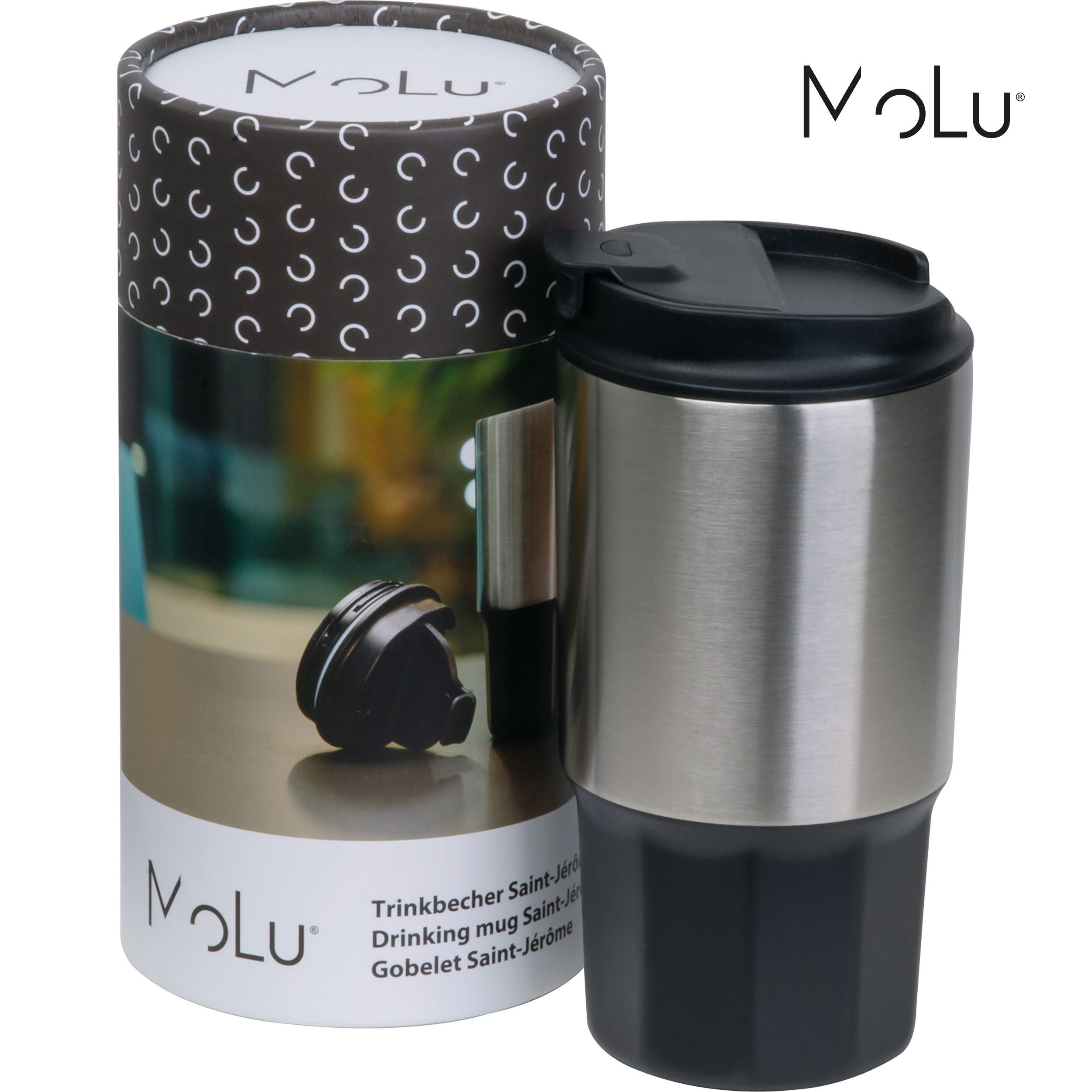 MoLu Thermobecher Saint-Jérôme 500 ml - schwarz-949