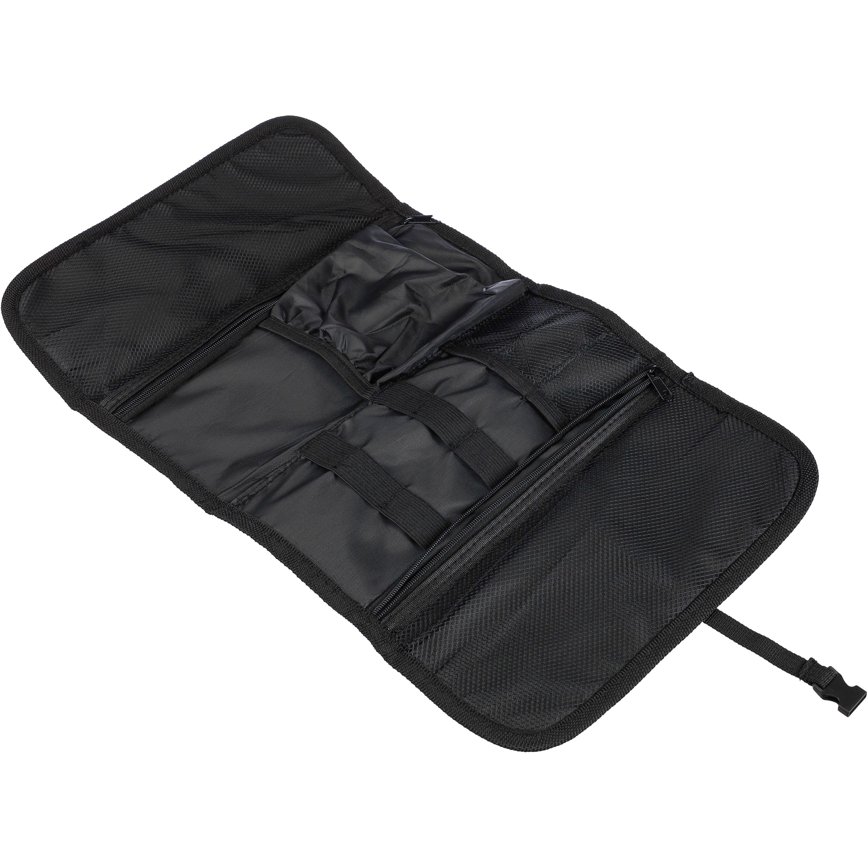 Rolltasche aus 1680D-Polyester Johnny - schwarz-861