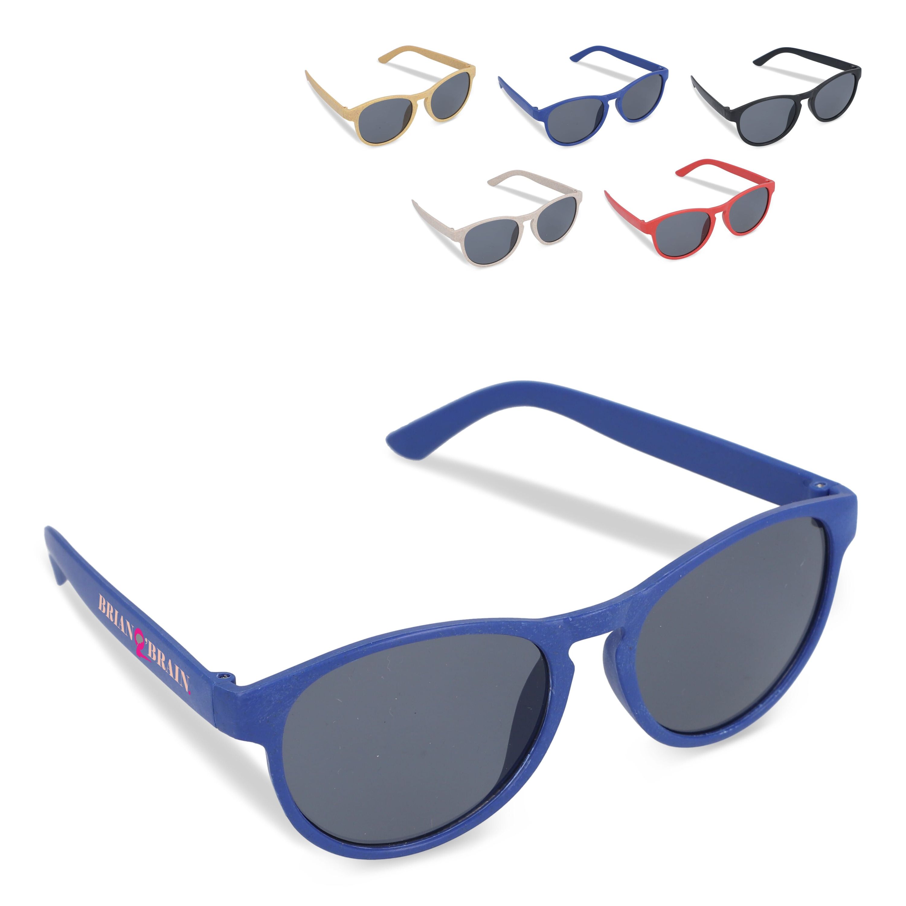 Sonnenbrille Weizenstroh Erde UV400 - gelb-213
