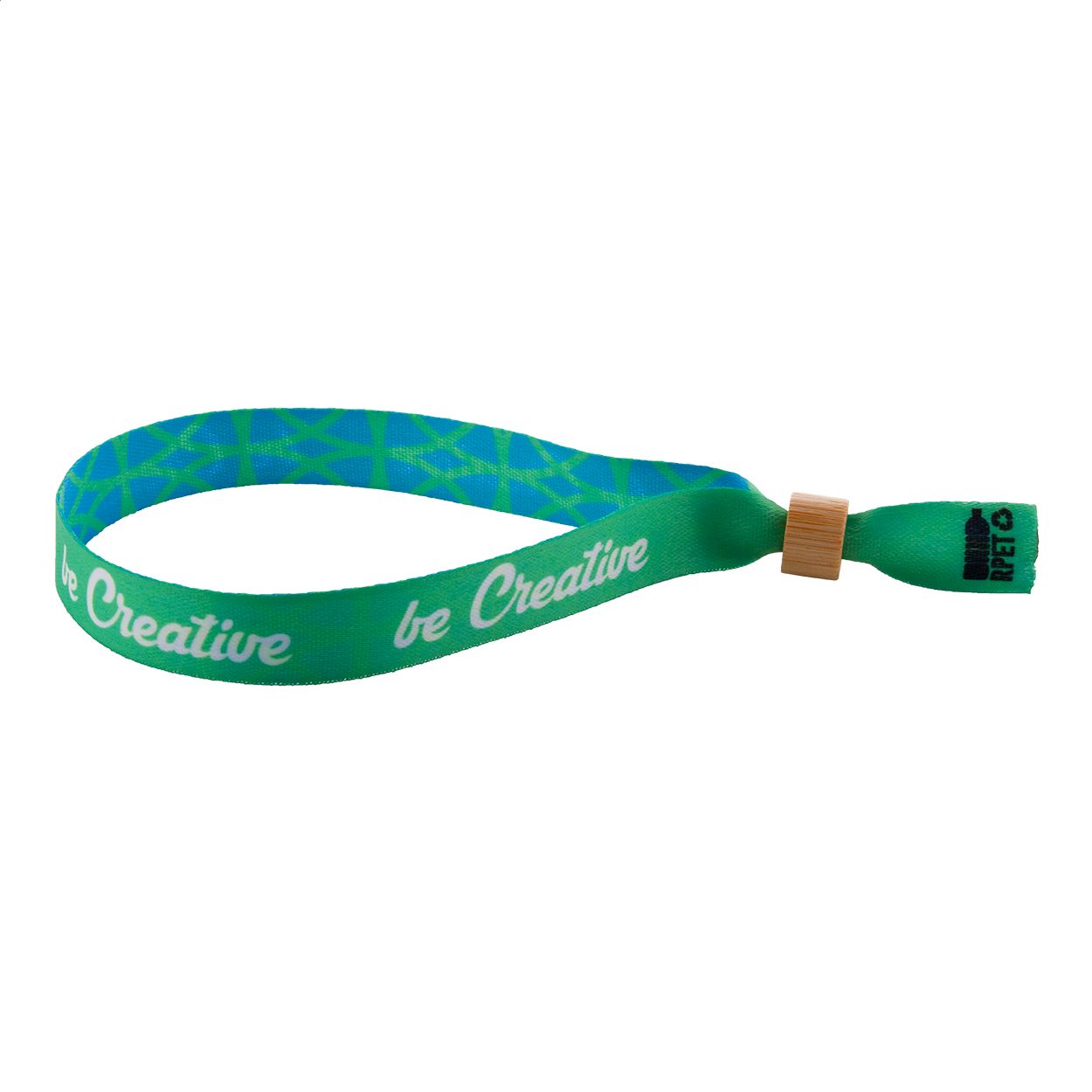 Individuelles RPET Festival-Armband SuboWrist Eco - natur-138
