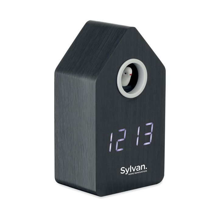 Kuckucksuhr mit Kuckuck MDF CUCKOO BIRD - schwarz-259