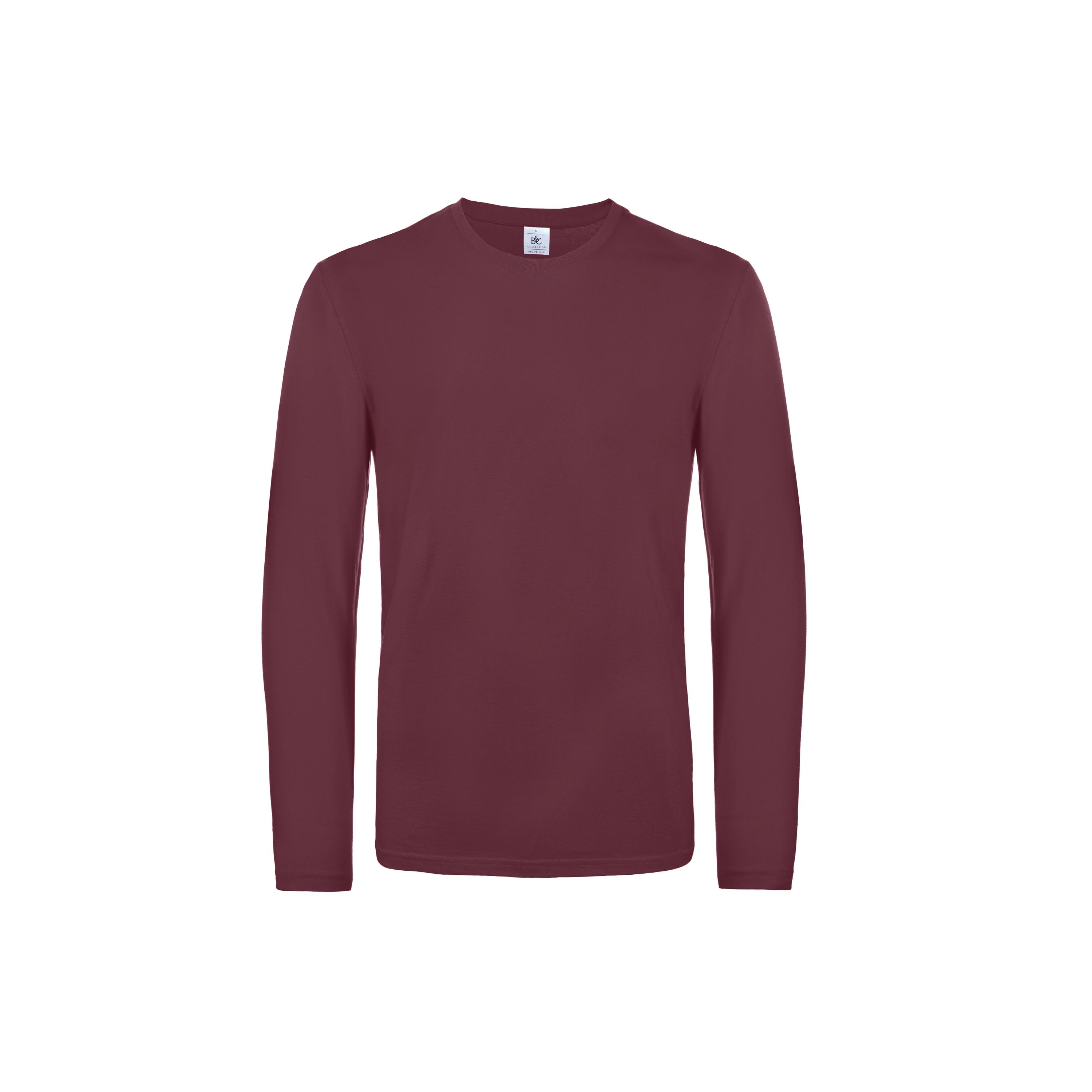 Men´s T-Shirt E190 Long Sleeve für Herren - burgundy - L-315