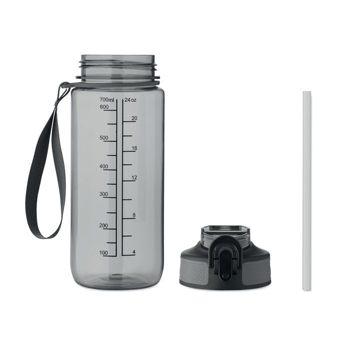 Sport-Trinkflasche 700ml MO2792-27 ENKEL - transparent grau-41