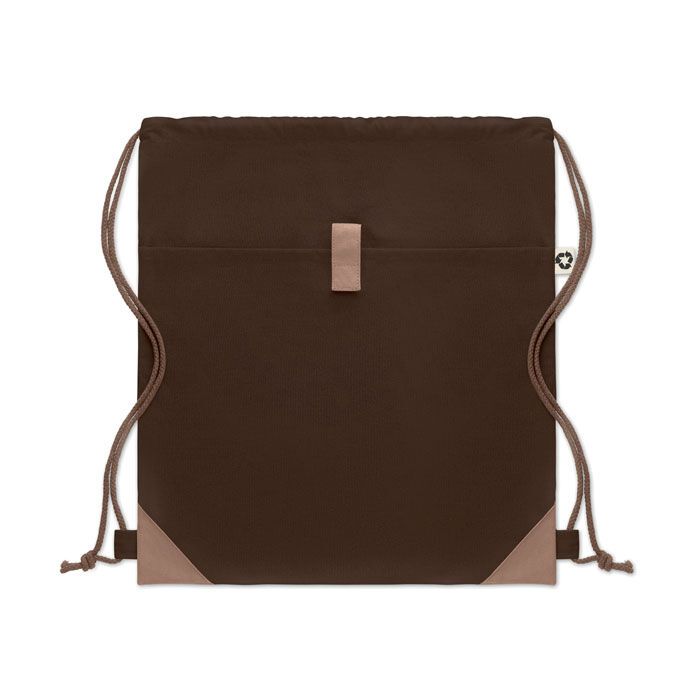 Beutel mit Kordelzug PANDA BAG - schokolade-225