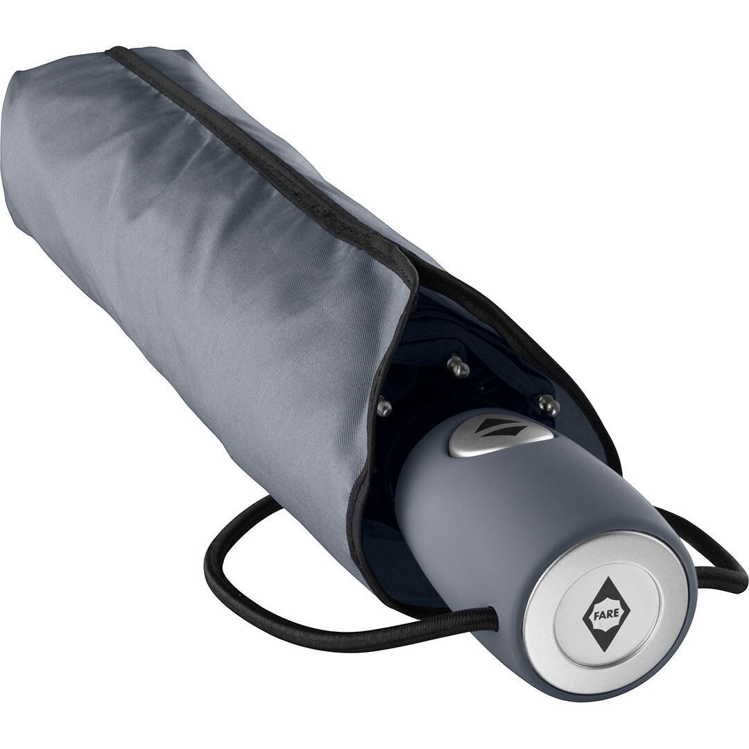 Mini-Taschenschirm FARE® AOC mit waterSAVE® Bezug Ø97 cm - grau-466
