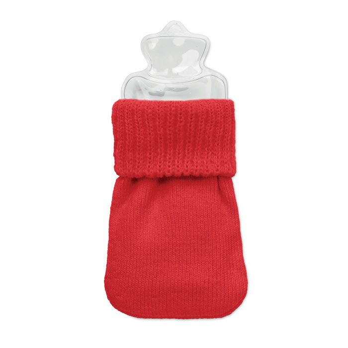 Gel-Wärmekissen mit Bezug WARMMUFF - rot-69