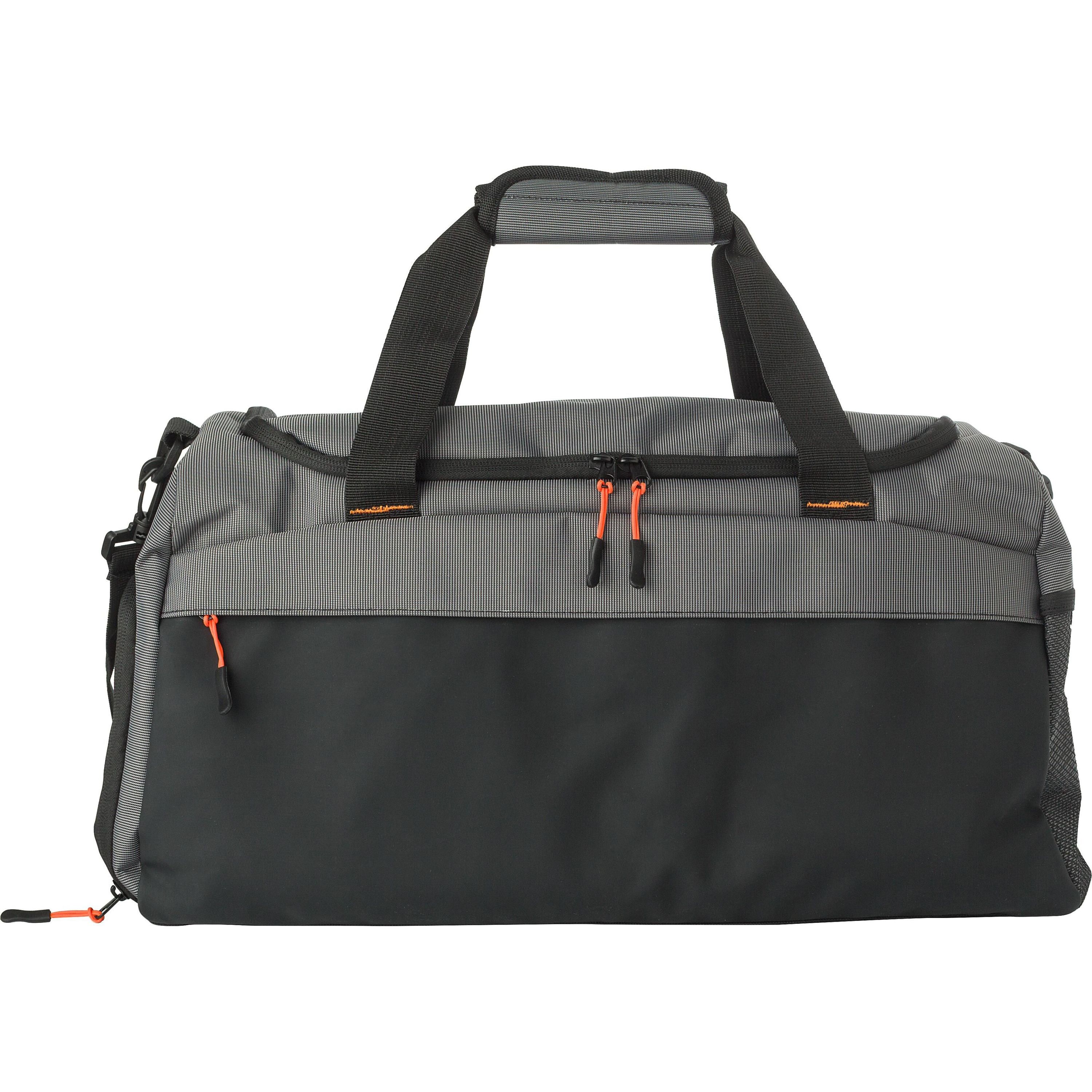 500D Zweifarbiger Seesack Mabel - grau-832