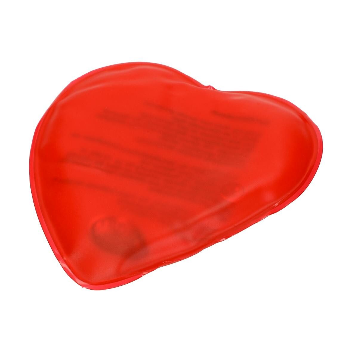 Gel-Wärmekissen Herz - rot-364