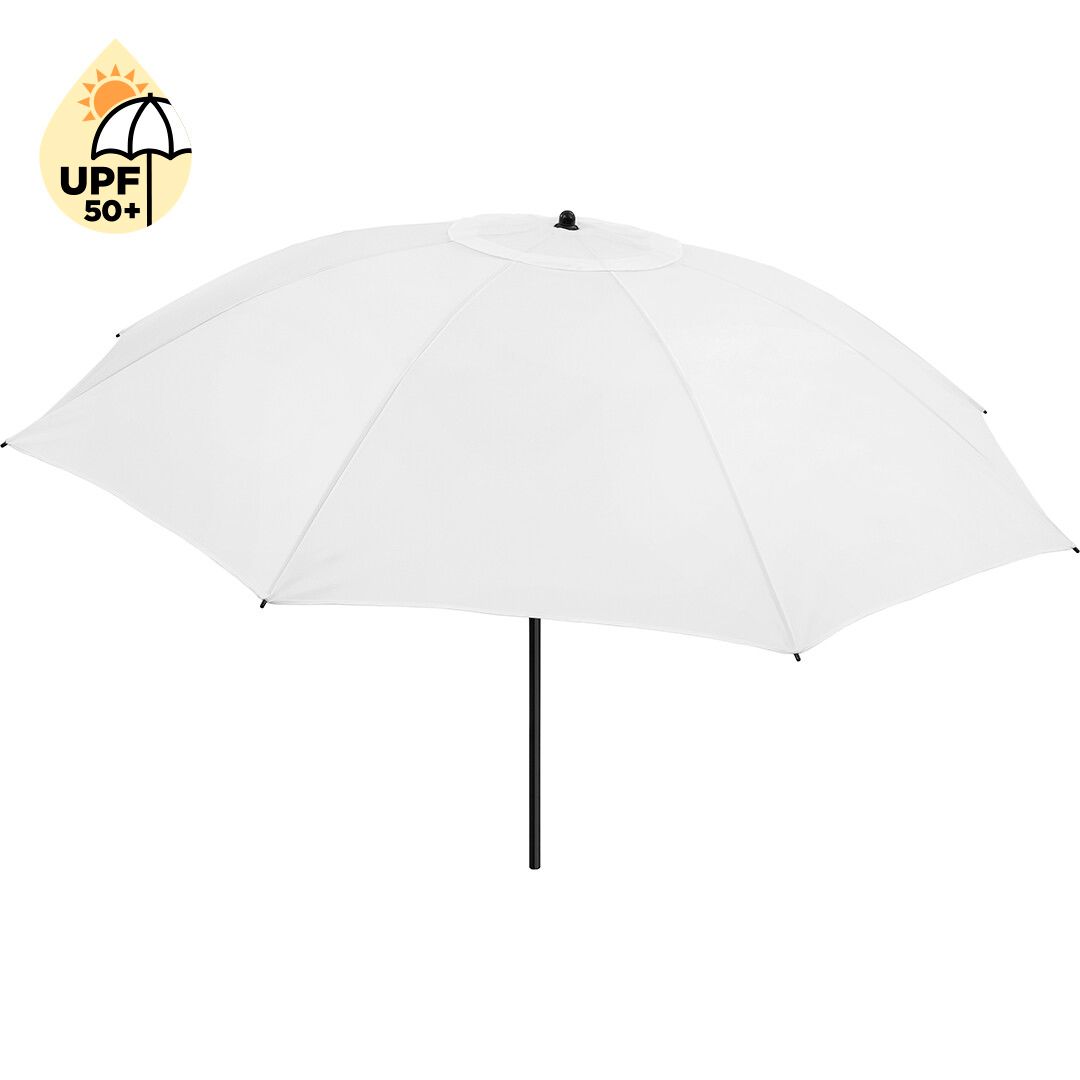 Sonnenschirm XL Ø235 cm - weiß-447