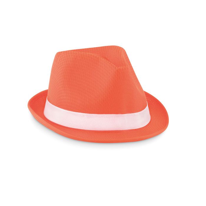 Farbiger Hut WOOGIE - orange-617