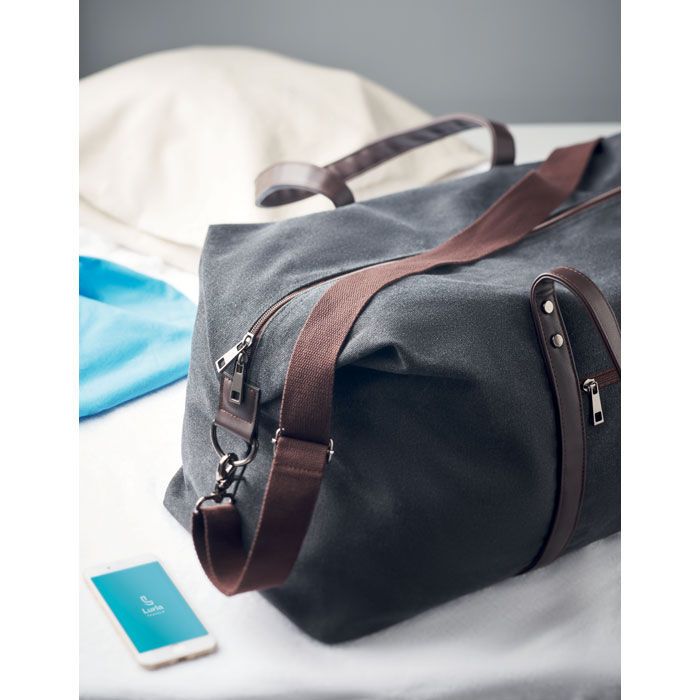 Weekender Canvas 450 g/m² ZURICH - schwarz-310
