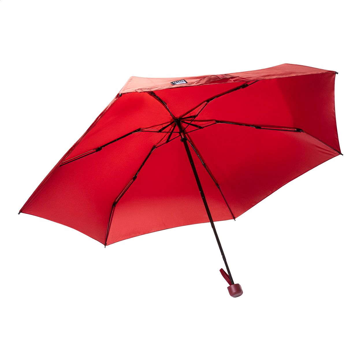 Fractus Mini-Taschenschirm aus RPET - weinrot-332
